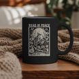 Read In Peace Skeleton Book Lover Bookworm Book Graphic Print Coffee Mug