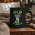 Take Me To Your Readers Alien Book Reading Bookaholic Graphic Print Coffee Mug Take Me To Your Readers Alien Book Reading Bookaholic Graphic Print Coffee Mug