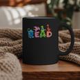 Reading DinosaurRex Dino Book Lover Graphic Print Coffee Mug Reading DinosaurRex Dino Book Lover Graphic Print Coffee Mug