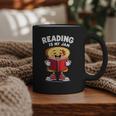 Reading Is My Jam I Love To Read Books Graphic Print Coffee Mug