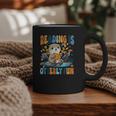 Reading Is Otterly Fun Sea Otter Book Lover Bookworm Graphic Print Coffee Mug