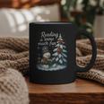 Reading Is Snow Much Fun Christmas Books Snowman Bookworm Graphic Print Coffee Mug Reading Is Snow Much Fun Christmas Books Snowman Bookworm Graphic Print Coffee Mug
