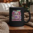 Readsalotl Axolotl Reading Book Bookworm Graphic Print Coffee Mug