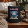 Readsolotl Kawaii Axolotl Book Lover Reading Graphic Print Coffee Mug