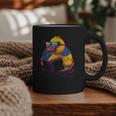 Rubber Duck Rubber Duckie Reading Book Rubber Duckling Graphic Print Coffee Mug