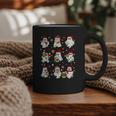Santa Ghost Reading Books Christmas Library Teacher Graphic Print Coffee Mug Santa Ghost Reading Books Christmas Library Teacher Graphic Print Coffee Mug