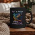 Save A Dragon Ride A Wingleader Books Dragon Lover Cute Graphic Print Coffee Mug Save A Dragon Ride A Wingleader Books Dragon Lover Cute Graphic Print Coffee Mug