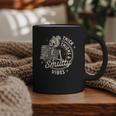 Smut Book Reader Spicy Romance Thick Thighs & Smutty Vibes Graphic Print Coffee Mug