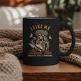 Smut Reader Spicy Book Dark Romance I Like My Fictional Men Graphic Print Coffee Mug
