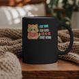 Stay Home Read Books Pet My Cat Regret Nothing Cats Book Graphic Print Coffee Mug