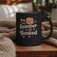 My Summer Is All Booked Book Lover Reading Vacation 2025 Graphic Print Coffee Mug