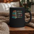 My Summer Is All Booked Book Reading Book Lover Graphic Print Coffee Mug