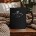 Teacher Haunted By 6-7 Halloween 6 7 Reading Book 67 Graphic Print Coffee Mug