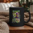 Teenage Mutant Ninja Turtles Retro Neon Comic Book Panels Graphic Print Coffee Mug