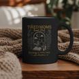 Tired Mom Book Club Running On Coffee Chaos And Chapters Graphic Print Coffee Mug