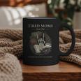Tired Moms Book Club Dark Floral Coffee Skeleton Graphic Print Coffee Mug Tired Moms Book Club Dark Floral Coffee Skeleton Graphic Print Coffee Mug