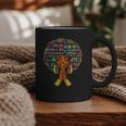 History Month Afro Women Book Lover Librarian Teacher Graphic Print Coffee Mug