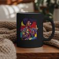 History Woman Reading Book Geometric Girl Educated Graphic Print Coffee Mug
