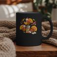 Turkey Reading Books Fall Thanksgiving Teacher Librarian Graphic Print Coffee Mug