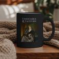Unsociable And Taciturn Jane Austin Quote Book Classic Lit Graphic Print Coffee Mug