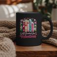 Valentine All Booked For Valentine Book Lovers Teacher Kid Graphic Print Coffee Mug