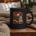 Vintage Autumn Books Coffee Pumpkin Fall Reading Graphic Print Coffee Mug Vintage Autumn Books Coffee Pumpkin Fall Reading Graphic Print Coffee Mug