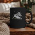 Vintage Hotel Matchbook Astro Motels 50s Retro Spaceman Graphic Print Coffee Mug Vintage Hotel Matchbook Astro Motels 50s Retro Spaceman Graphic Print Coffee Mug
