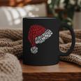 Vintage Retro Christmas Book Xmas Santa Hat Pajama Holiday Graphic Print Coffee Mug
