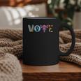 Vote Reproductive Right BLM Political Activism Lgbtq Book Graphic Print Coffee Mug