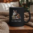 Womens Girls Books I Do What I Want Calico Cat Lover Graphic Print Coffee Mug Womens Girls Books I Do What I Want Calico Cat Lover Graphic Print Coffee Mug