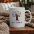 100 Days In The Books Reading Teacher 100th Day Of School Premium Tri-Blend Graphic Print Coffee Mug