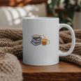 67 Read Every Night Quote For Book Lovers &Coffee Fans Graphic Print Coffee Mug