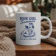 Book Girl Summer Graphic Print Coffee Mug