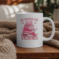 All Booked For Valentine Books Lover Teacher Floral Graphic Print Coffee Mug All Booked For Valentine Books Lover Teacher Floral Graphic Print Coffee Mug