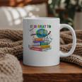 Books It's Okay To Be Kind Yellow Mental Health Day Kids Graphic Print Coffee Mug Books It's Okay To Be Kind Yellow Mental Health Day Kids Graphic Print Coffee Mug