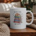Cats Books Lover Men Women Graphic Print Coffee Mug Cats Books Lover Men Women Graphic Print Coffee Mug