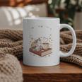 Coffee Cats & Books Cute Cat Book Lover Reading Graphic Print Coffee Mug Coffee Cats & Books Cute Cat Book Lover Reading Graphic Print Coffee Mug