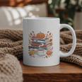 Cozy Autumn Books Fully Booked For Fall Books Pumpkin Graphic Print Coffee Mug
