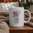 Cute Octopus Bookworm Fun Reading Tee For Book Lovers Graphic Print Coffee Mug