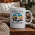 Ducks Books Lover Easily Distracted By Ducks & Books Graphic Print Coffee Mug