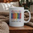 Equality Hurts No One LGBTQ Pride Books And Flowers Graphic Print Coffee Mug