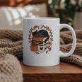 Fall Book Teacher Cat Books Halloween Autumn Librarian Graphic Print Coffee Mug Fall Book Teacher Cat Books Halloween Autumn Librarian Graphic Print Coffee Mug