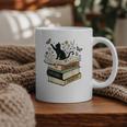 Fantasy Drama Tragedy Cat Book Lover Reading Humor Graphic Print Coffee Mug