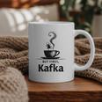 But First Kafka Coffee For Literature & Book Lovers Graphic Print Coffee Mug