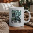Godzilla Ocean Scene Comic Book Illustration Movie Monster Graphic Print Coffee Mug