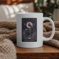 High Priestess Tarot Art Celestial Mystic Book Lover Graphic Print Coffee Mug
