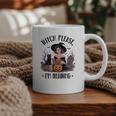 I'm Reading Halloween Witch Book Lover Graphic Print Coffee Mug