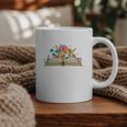 Its a Good Day To Read a Book Librarian Books Reading Floral Graphic Print Coffee Mug