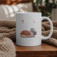 Just a Girl Who Loves Dogs Books Coffee T-Shirt Graphic Print Coffee Mug