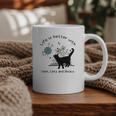 Life Is Better With Yarn Cats And Books Graphic Print Coffee Mug